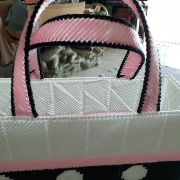 Polka dot tote bag - Picture 3 of 3